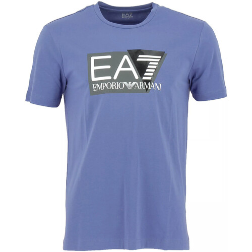 Vêtements Homme T-shirts & Polos Ea7 Emporio Armani Tee-shirt Violet