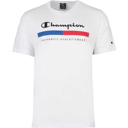 Vêtements Homme Polos manches courtes Champion Crewneck T-Shirt bloq Blanc