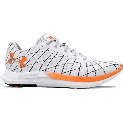Chaussures Homme under ARMOUR Tech ua fast left chest 2 0 ss blu Under ARMOUR Tech UA Charged Breeze 2 Blanc