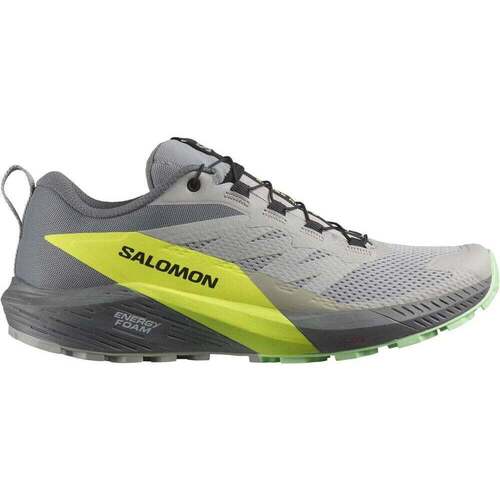 Chaussures Homme Running / trail Salomon SENSE RIDE 5 Gris