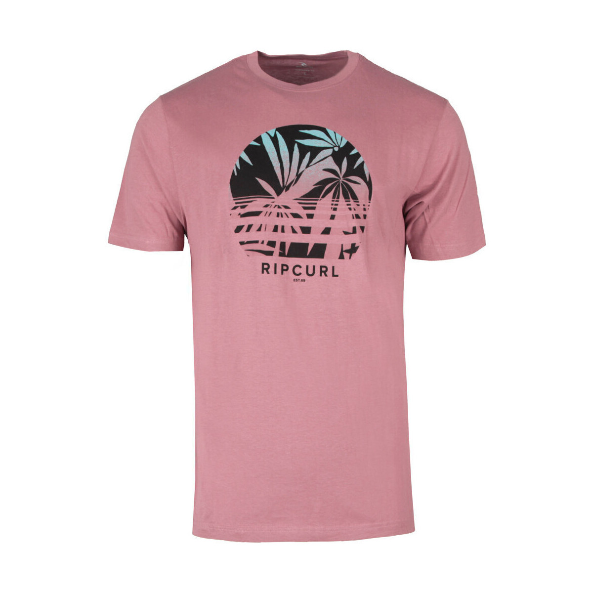 Vêtements Homme T-shirts manches courtes Rip Curl SUNSET FLOWER TEE Rose