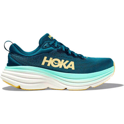Chaussures Homme Running / trail Hoka you one one BONDI 8 Bleu