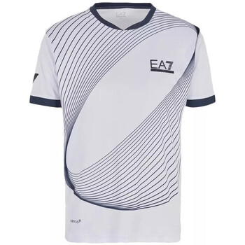 Vêtements Homme Emporio pentru ARMANI Kids Polo con stampa Blu Ea7 Emporio pentru ARMANI Tee-shirt Blanc