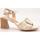 Chaussures Femme Sandales et Nu-pieds Hispanitas  Blanc