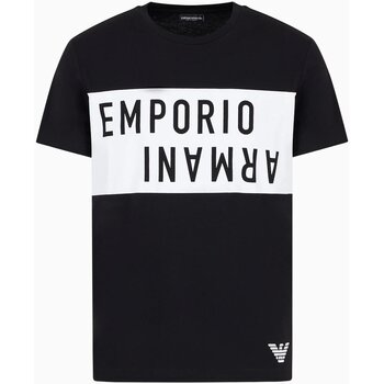 Vêtements Homme T-shirts manches courtes Emporio Armani 211818 4R476 Noir