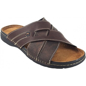 chaussures kelara  sandale homme  634 marron 