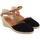 Chaussures Femme Multisport Calzamur Chaussure femme  20205 noire Marron
