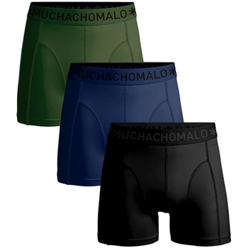 Sous-vêtements Homme Caleçons Muchachomalo Boxer-shorts Microfibre Lot de 3 9 Multicolore