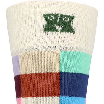 Happy socks Chaussettes Rainbow Check Multicolore