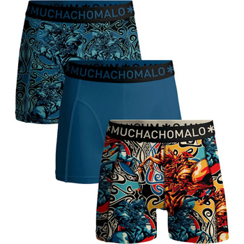 Sous-vêtements Homme Caleçons Muchachomalo Boxer-shorts Lot de 3 Alps Multicolore