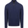 Vêtements Homme Sweats Suitable Pull Demi-Zip Laine D'agneau Marine Bleu