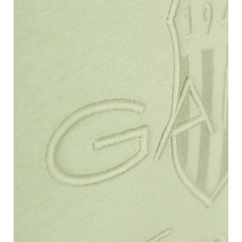 Gant Pullover Embossed Logo Vert Clair Vert