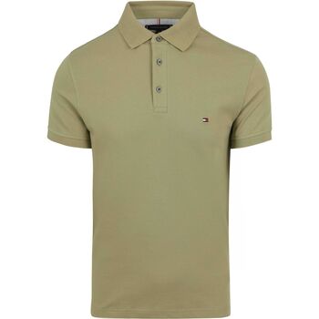 Vêtements Homme Dotted Collared Polo Shirt Tommy Hilfiger 1985 Faded Polo Vert Vert