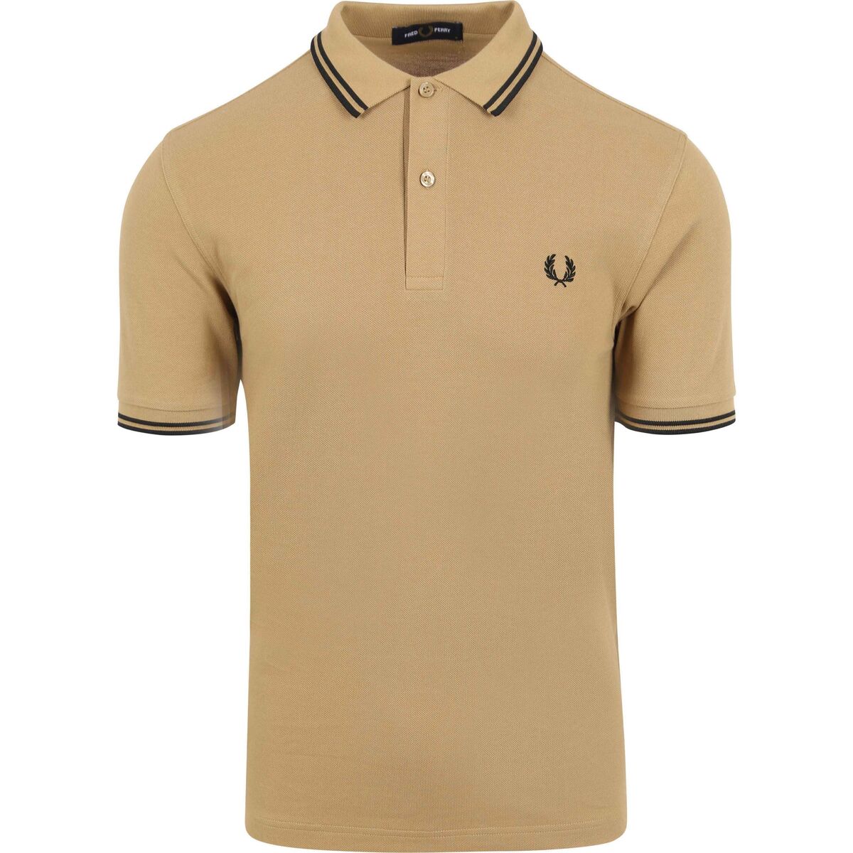 Vêtements Homme Great little polo gris top lovely warm wish I came in different colours Fred Perry Polo gris M3600 Beige U88 Beige