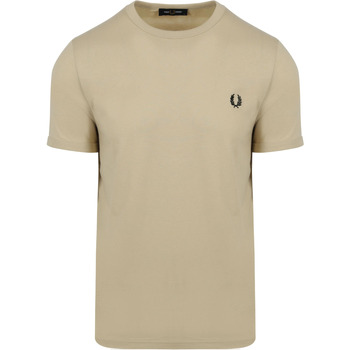 Vêtements Homme T-shirts & Polos Fred Perry T-Shirt Ringer M3519 Beige V54 Beige