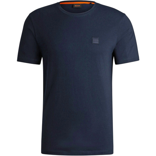 Vêtements Homme T-shirts & Polos BOSS T-shirt Tales Marine Bleu