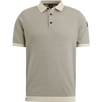 Vêtements Homme T-shirts & Polos Vanguard Poloshirt Rayures Beige Beige