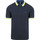 Vêtements Homme T-shirts & Polos Sun68 Polo Multistripes Marine Bleu
