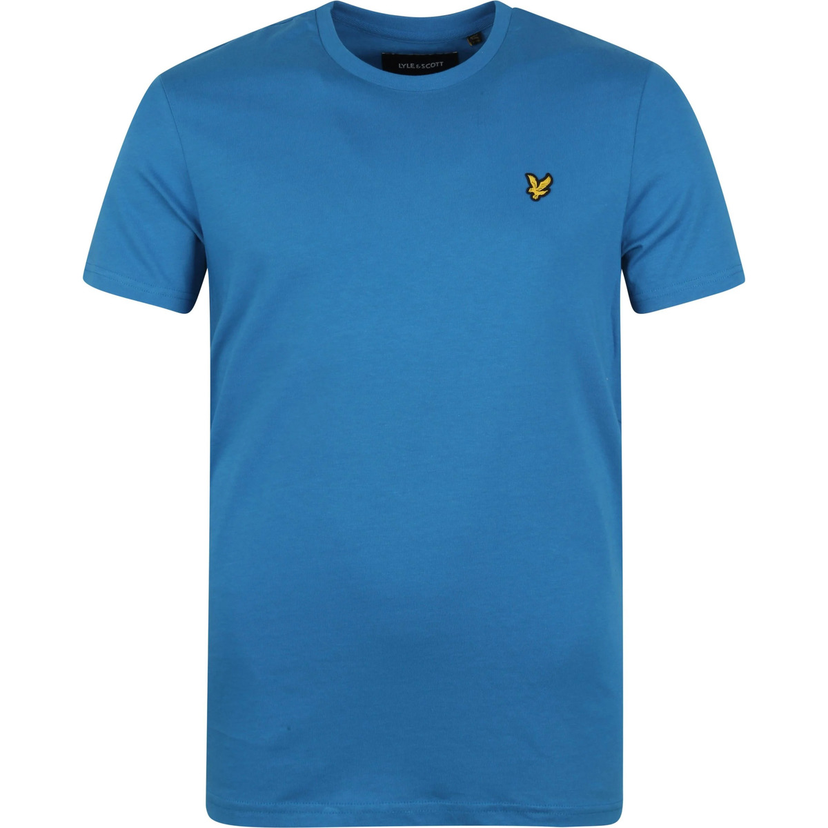 Vêtements Homme T-shirts & Polos Lyle And Scott Lyle & Scott T-Shirt Bleu Mid Coupe Moderne Bleu