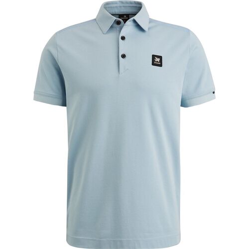 Vêtements Homme T-shirts & Polos Vanguard Poloshirt Interlock Bleu Clair Bleu