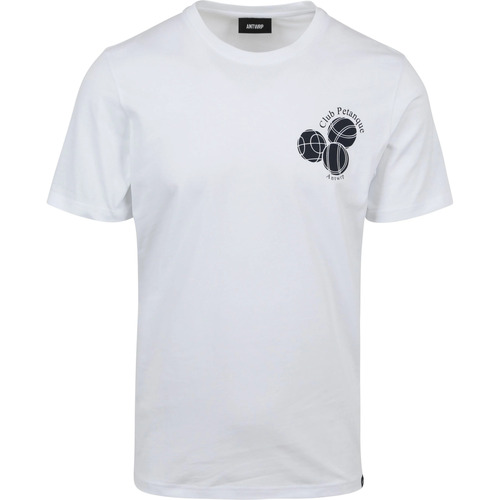 Vêtements Homme T-shirts & Polos Antwrp T-Shirt Club Petanque Blanche Blanc