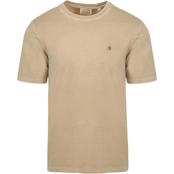 Vêtements Homme T-shirts & Polos Chemise Imprimée Marron Chemise Imprimée Marron T-Shirt Jersey Greige Multicolore