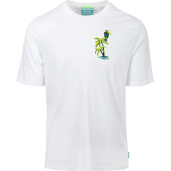 Vêtements Homme T-shirts & Polos Fruit Of The Loo Fruit Of The Loo T-Shirt Backprint Blanche Blanc