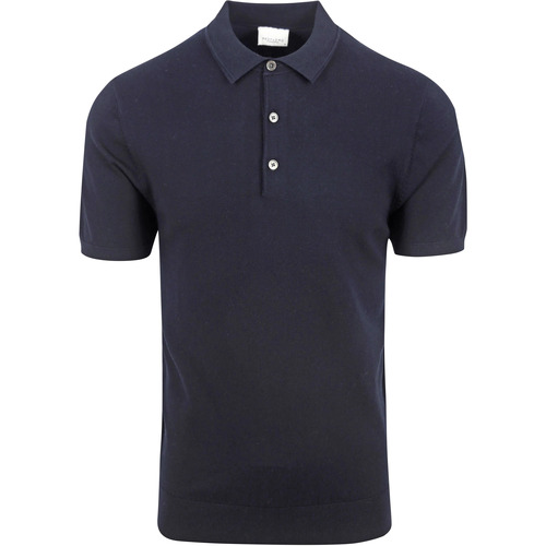 Vêtements Homme T-shirts & Polos Profuomo Polo Luxury Marine Bleu