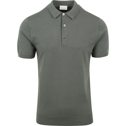 Vêtements Homme T-shirts & Polos Profuomo Polo Luxury Vert Vert