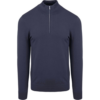 Vêtements Homme Sweats Profuomo Pullover Half Zip Luxury Marine Bleu