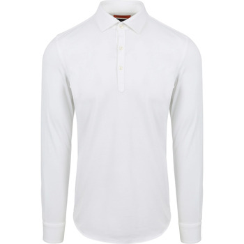 Vêtements Homme T-shirts & Polos Suitable Camicia Polo Blanche Blanc