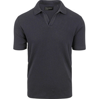 Vêtements Homme T-shirts & Polos Marc O'Polo Uniform Polo Uniform Riva De Lin Marine Bleu
