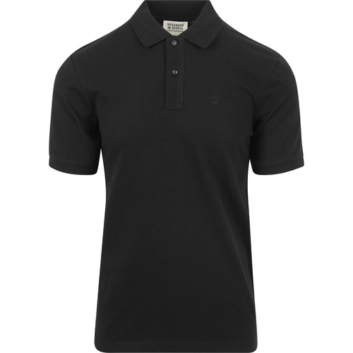 Vêtements Homme T-shirts & Polos Swiss Military B Polo  noir Noir