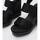 Chaussures Femme Waist Pack CALVIN KLEIN Waistbag Md K60K607039 BAX WEDGE SANDAL WEBBING IN MR Noir