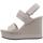Chaussures Femme Sandales et Nu-pieds Calvin Klein Jeans WEDGE SANDAL WEBBING IN MR Blanc