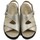 Chaussures Femme Sandales et Nu-pieds Stile Di Vita Sandales Femme Orthopédique, Cuir, Semelle Amovible-8195 Beige