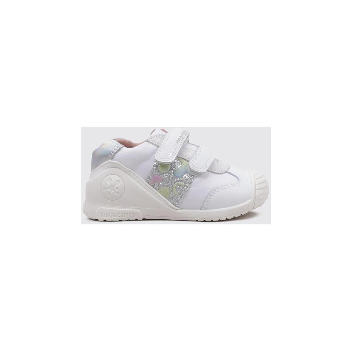 Chaussures Fille Baskets basses Biomecanics 242112 C Blanc