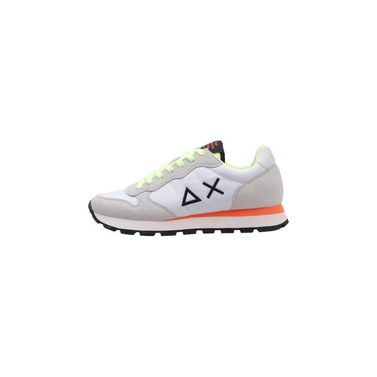 Chaussures Homme Baskets basses Sun68 TOM FLUO Blanc
