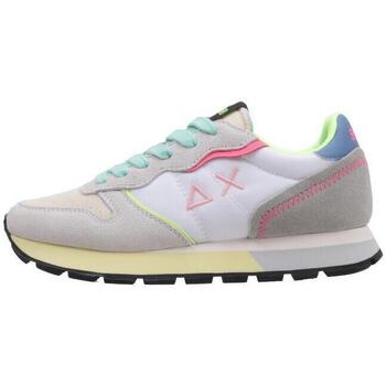 Chaussures Femme Baskets basses Sun68 ALLY COLOR EXPLOSION Blanc