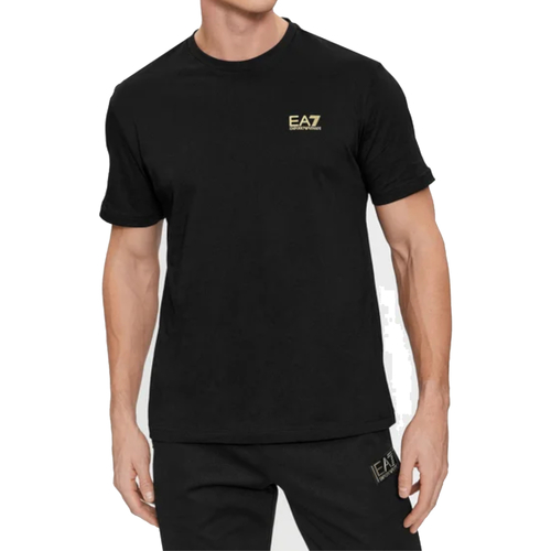 Vêtements Homme T-shirts manches courtes Emporio Armani EA7 8NPT18-PJ02Z Noir