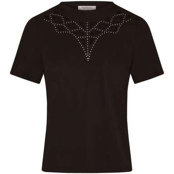 Vêtements Femme T-shirts manches courtes Morgan 161808VTPE24 Noir
