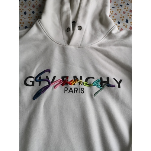 Vêtements shirt Sweats Givenchy Sweat à capuche givenchy Blanc