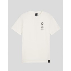 Vêtements Homme T-shirts manches courtes Puma  Blanc
