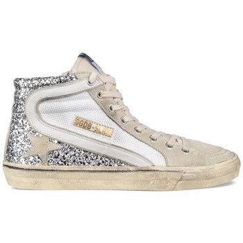 Chaussures Femme Baskets mode Golden Goose Sneakers Slide Blanc