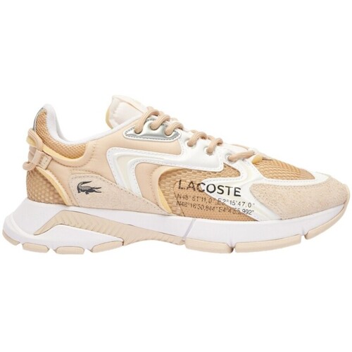 Chaussures Homme Baskets mode Lacoste 34697 Beige