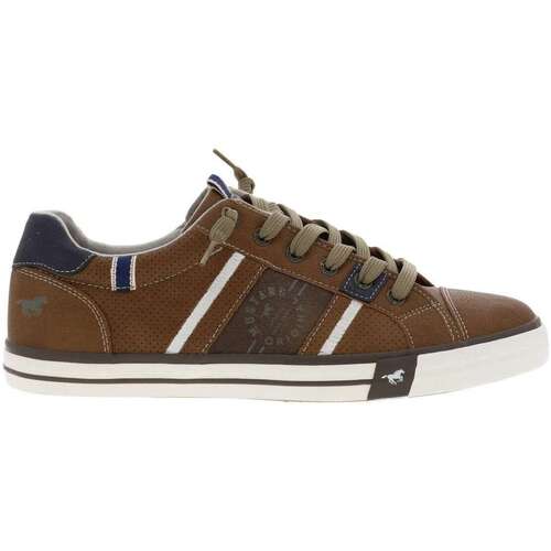 Chaussures Homme Baskets basses Mustang 19250CHPE24 Marron