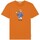 Vêtements Homme T-shirts manches courtes Baron Filou THE YACHT OWNER Orange