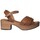 Chaussures Femme Sandales et Nu-pieds Rks 5384 Marron