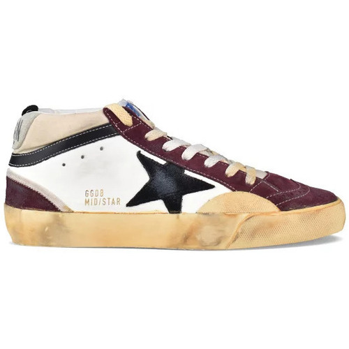 Chaussures Homme Baskets mode Golden Goose res Sneakers Mid Star Blanc