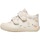 Chaussures Fille Baskets montantes Naturino Chaussures premiers pas en cuir avec citrons COCOON VL Blanc